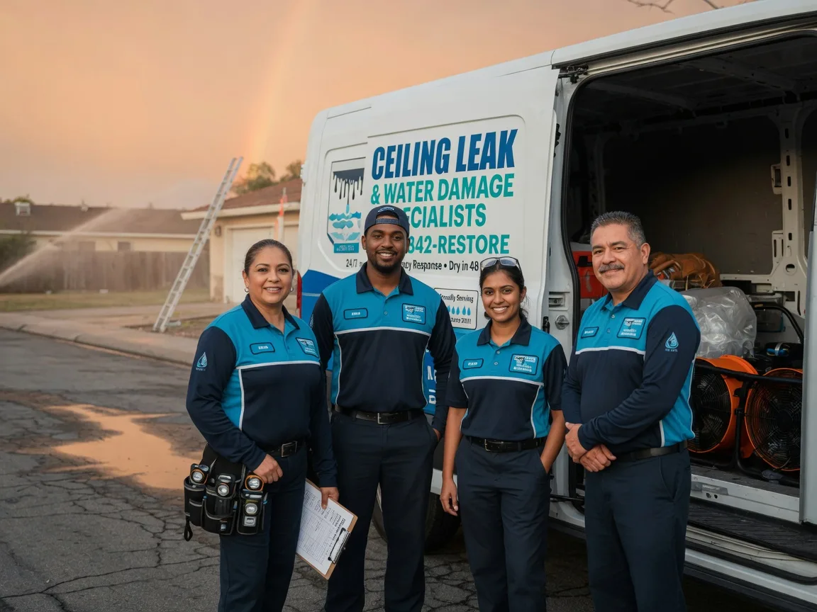Ceiling Leak Cleanup company in Teeds Grove, IA