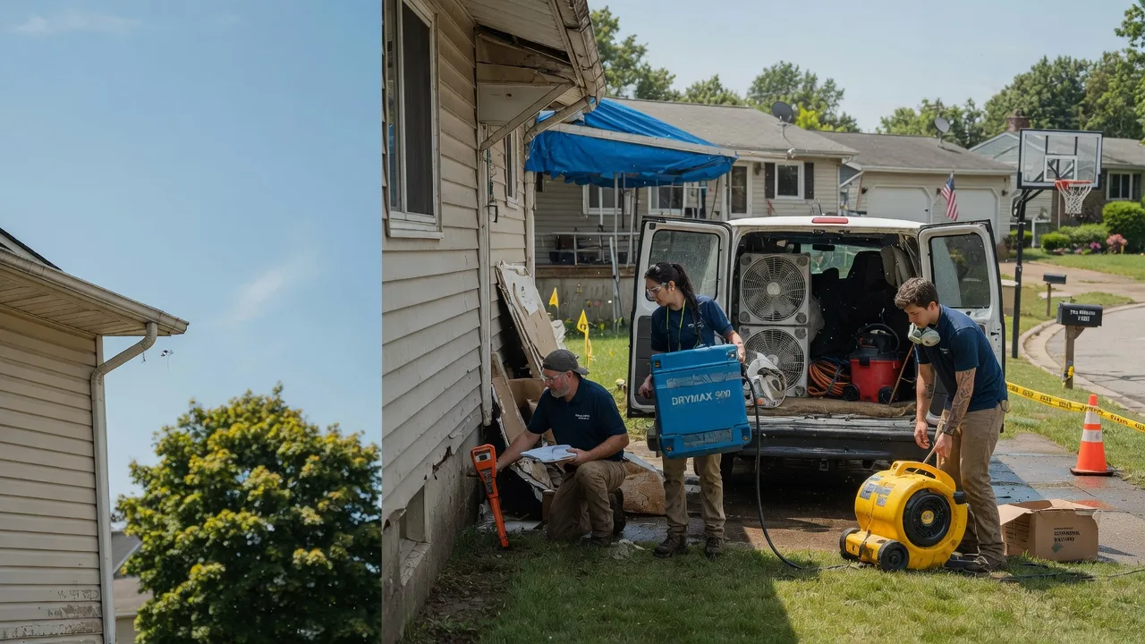Ceiling Leak Cleanup in Teeds Grove, IA near me